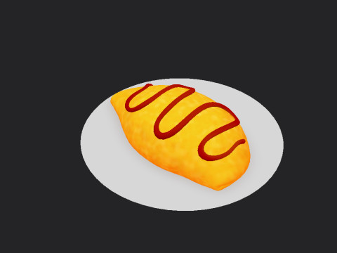 Omelet 3D 모델