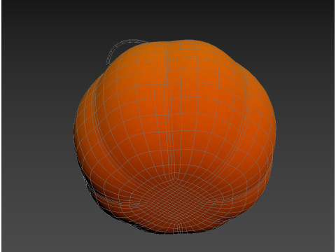 Pumpkin Bucket 3D Model