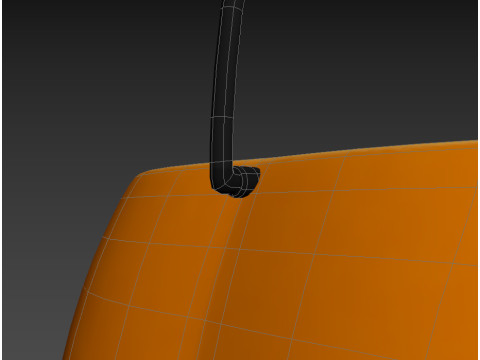 Pumpkin Bucket 3D Model