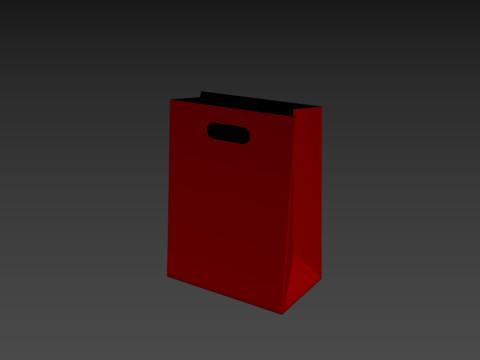 Shopping Bag 3D मॉडल