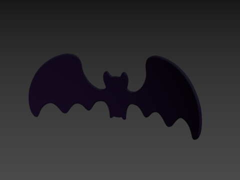 Bat Symbol 3D Model