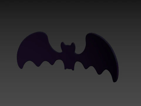 Bat Symbol 3D Model
