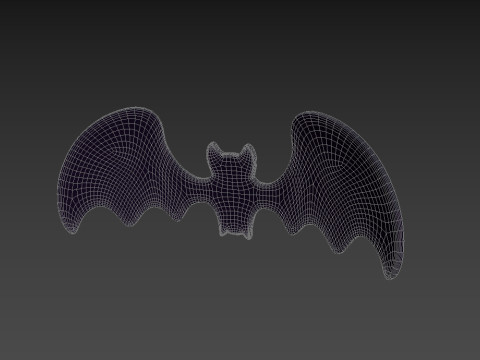 Bat Symbol 3D Model