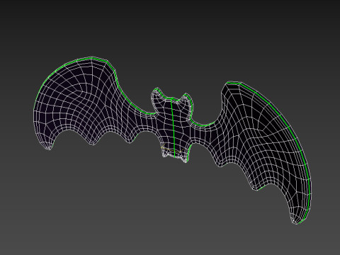 Bat Symbol 3D Model