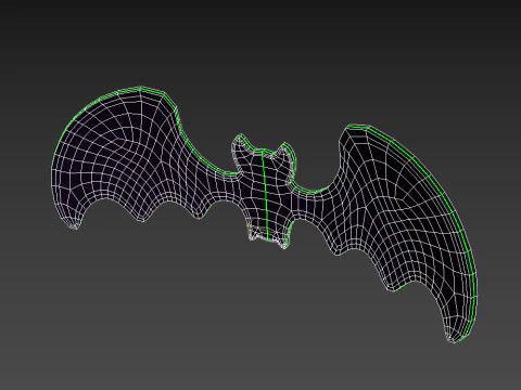 Bat Symbol 3D Model