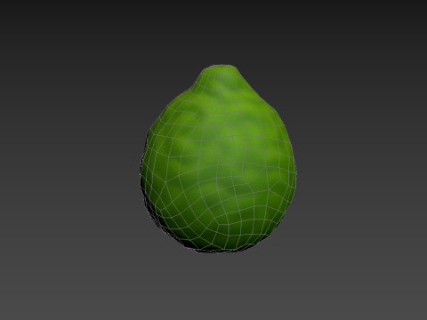 Bergamot Fruit 3D-Modell