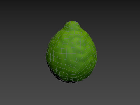 Bergamot Fruit 3D-Modell