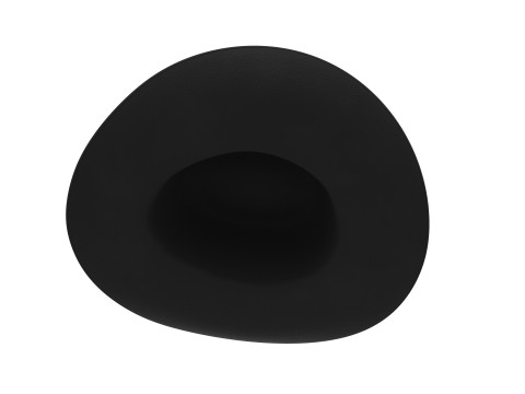 Black Cowboy Hat 3D Модель