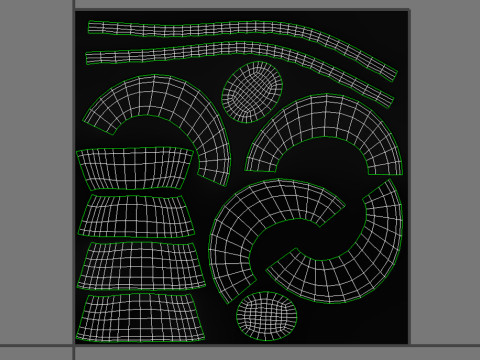 Black Cowboy Hat 3D Модель