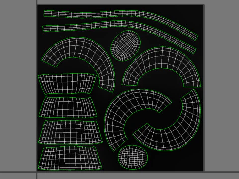 Black Cowboy Hat 3D Model