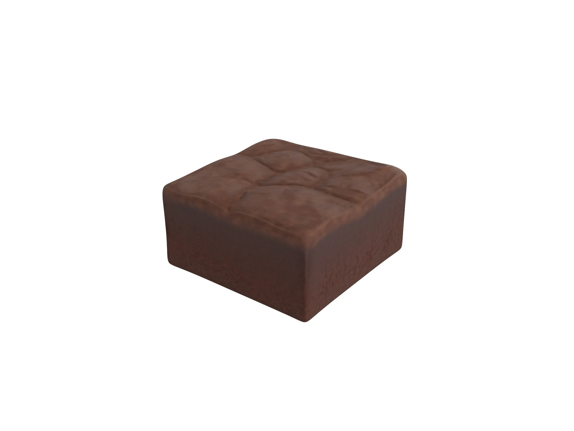 Brownie 3D Model .c4d .max .obj .3ds .fbx .stl .blend 