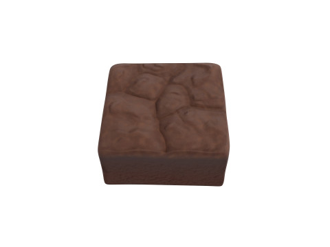 Brownie 3D Model