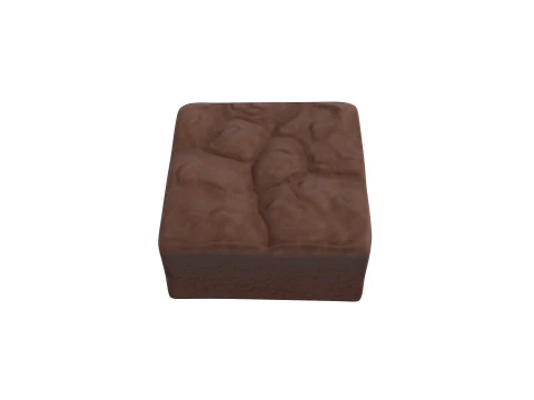 Brownie 3D Model