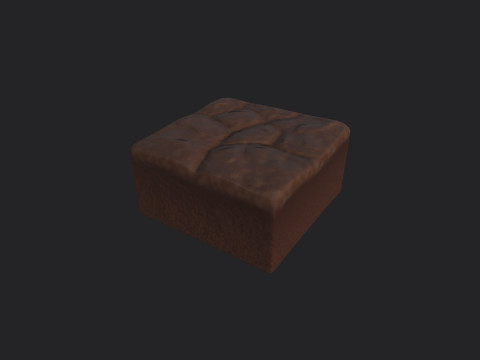 Brownie 3D Model