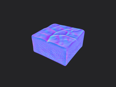 Brownie 3D Model
