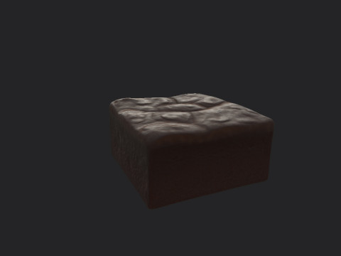 Brownie 3D Model