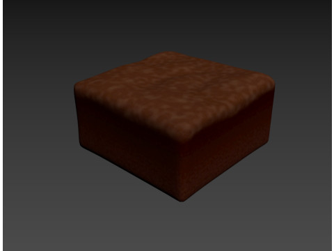 Brownie 3D Model
