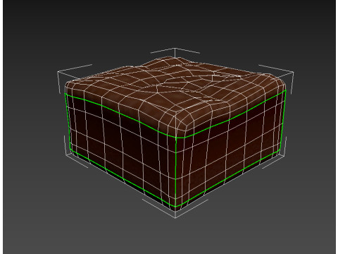 Brownie 3D Model