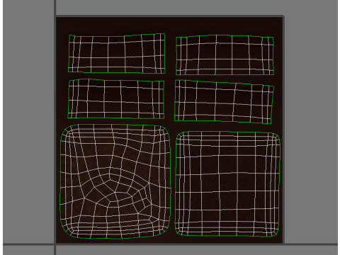 Brownie 3D Model