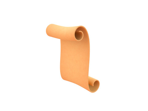 Scroll 3D Model