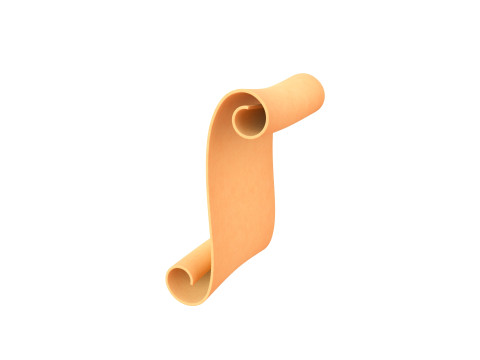 Scroll 3D Model