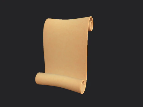 स्क्रॉल 3D मॉडल