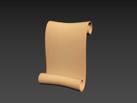 Scroll 3D Model