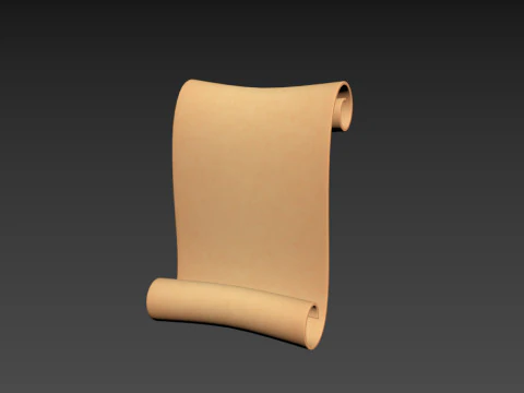 स्क्रॉल 3D मॉडल