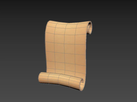 स्क्रॉल 3D मॉडल