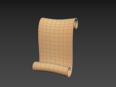Scroll 3D Model