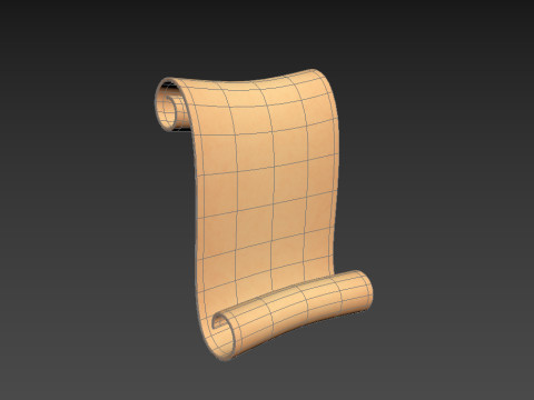 Scroll 3D Model