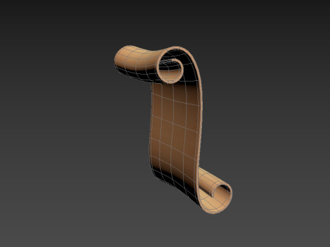 Scroll 3D Model