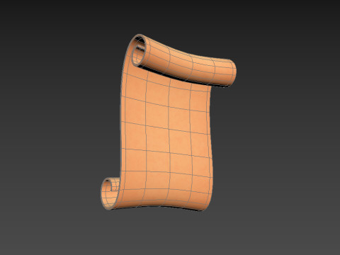 Scroll 3D Model