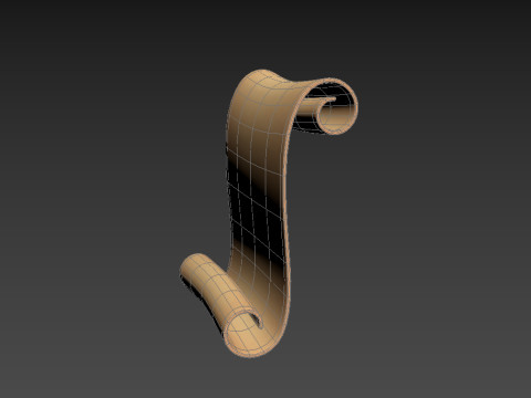 Scroll 3D Model