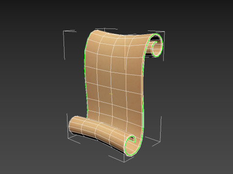 Scroll 3D Model
