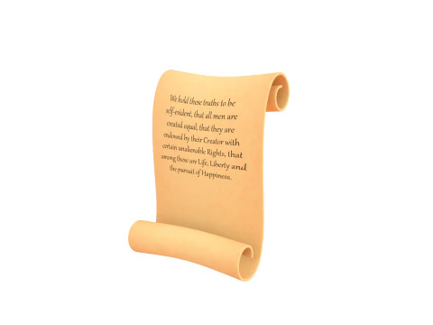 स्क्रॉल 3D मॉडल