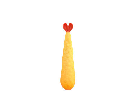 Tempura 3D Model