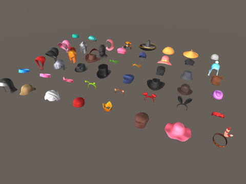 Cartoon Hats Pack Vol 3 Modelo 3D