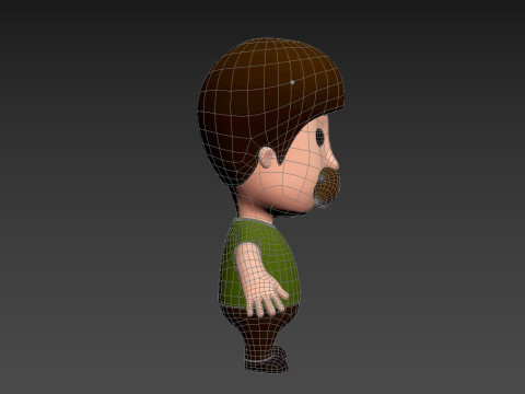 Little People 001 3D Model