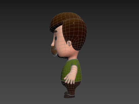 Little People 001 3D Model