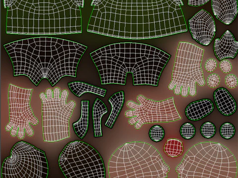 छोटे लोग 001 3D मॉडल