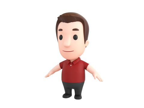 Little People 002 Modelo 3D