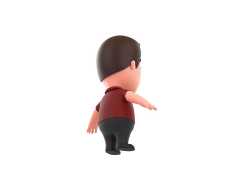 Little People 002 3Dモデル