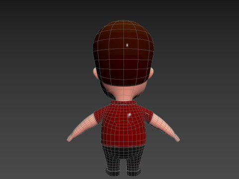 Little People 002 3Dモデル