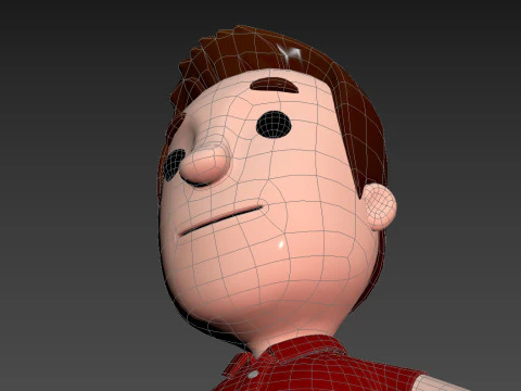 Little People 002 3D Model