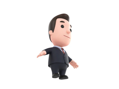 Little People 003 3D Model
