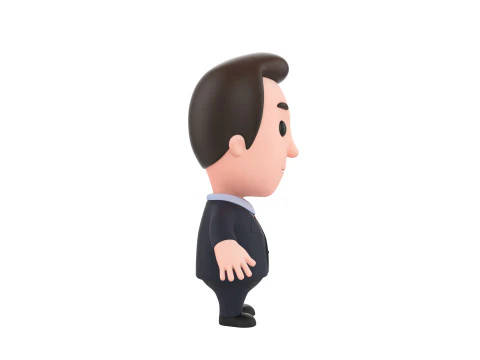 Little People 003 3D Model