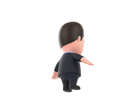 Little People 003 3D Model