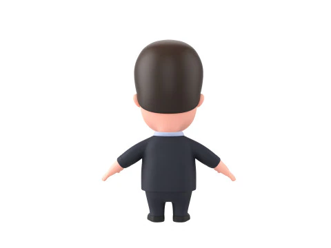 Little People 003 3D Model