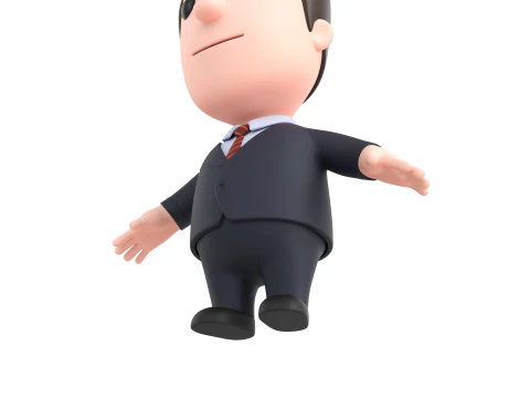 Little People 003 3D Model